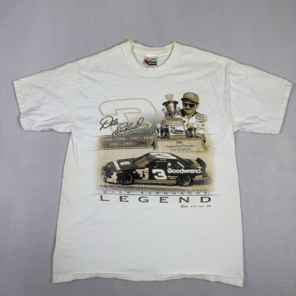 Chaser Other - Vintage 90s Dale Earnhardt Legend 1994 Winston Cup Champion Stained T-Shirt Med